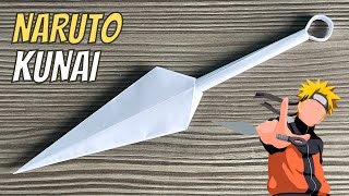 DIY - How To Make A Naruto Kunai | Easy Origami