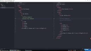 Learn Pugjs in Arabic #06   Comments And Special Features