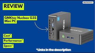 GMKtec Nucbox G3S Mini PC Review⚡Intel N95 (3.4GHz) | 8GB RAM +