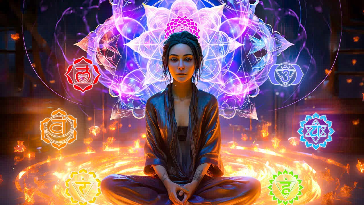 ALL 7 CHAKRAS HEALING MUSIC || Full Body Aura Cleanse & Boost Positive ...