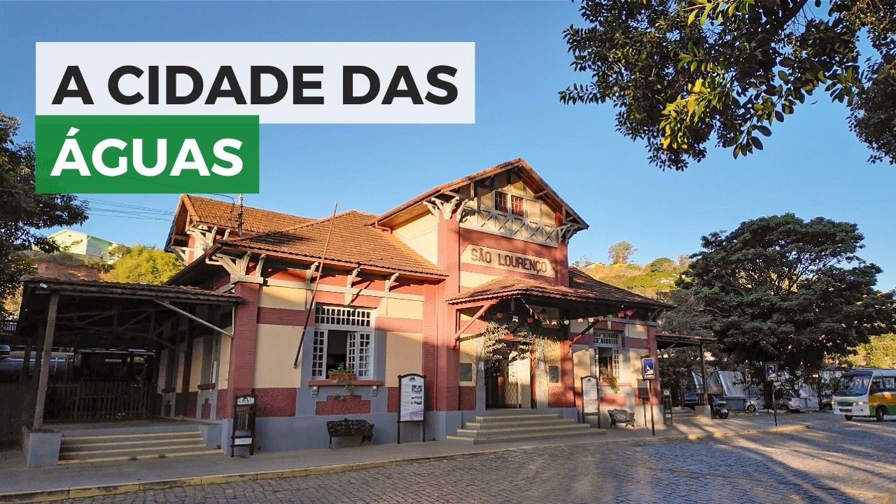 São Lourenço, em Minas Gerais! Cidade das águas, do trem e do café!