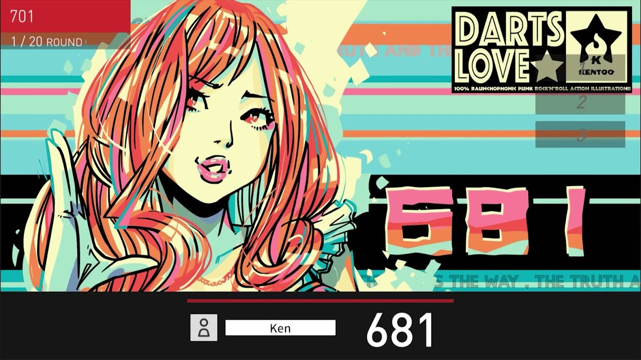 DARTSLOVE☆ L（KENTOO）-DARTSLIVE3 LIVE EFFECT - YouTube