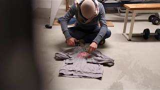 Emely's Kappa Hoodie ripped from Evelyn