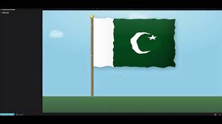 HTML & CSS Waving Flag Animation 🇵🇰 | Easy CSS Animation Tutorial #shorts #programming #ai