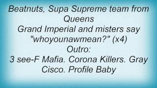 Beatnuts - Supa Supreme Lyrics