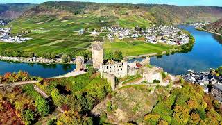  DJI Mini 4 Pro | Flying Around Beilstein Castle 🇩🇪 | Moselle Valley