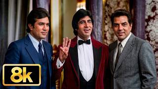 John Jani Janardhan | 8K Video Song | Mohammed Rafi | Amitabh Bachchan | Naseeb Movie