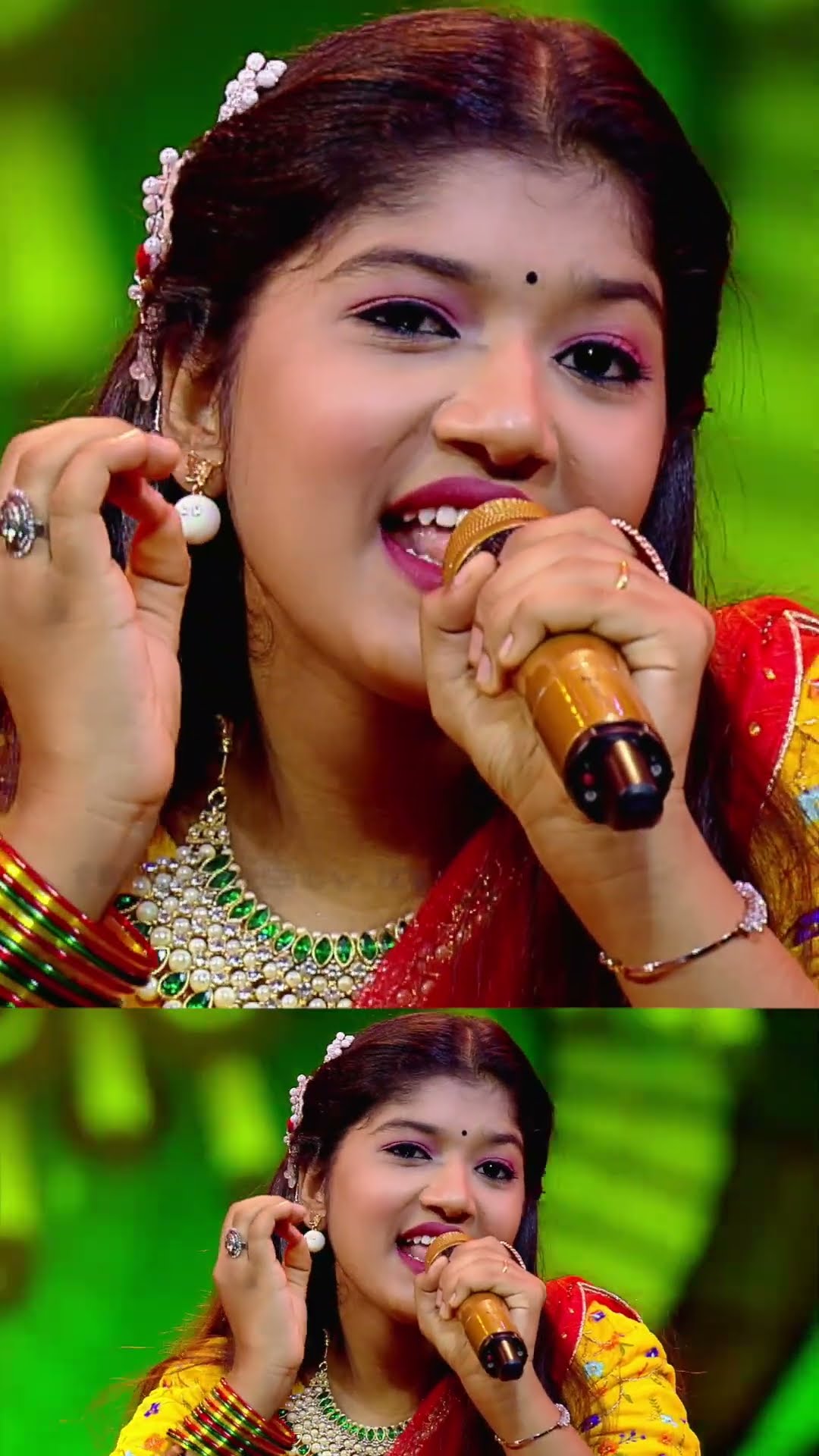 ആസ്വാദകമനം കവർന്ന ആലാപനവുമായി അന്ന റോസ്  ❤️
