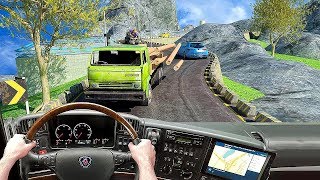 Off-Road Cargo Truck Driving Simulator - Android Gameplay screenshot 5