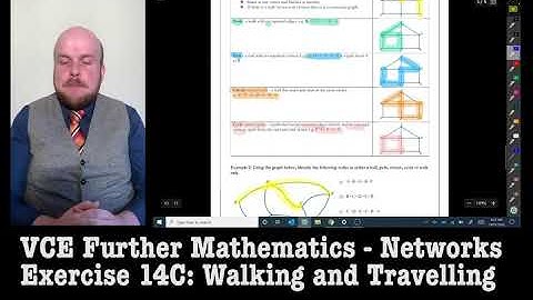 Further Maths: Networks - Walking and Travelling (Ex 14C)