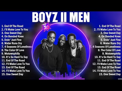 Boyz II Men Greatest Hits Full Album ~ Best R&B Songs Playlist Ever