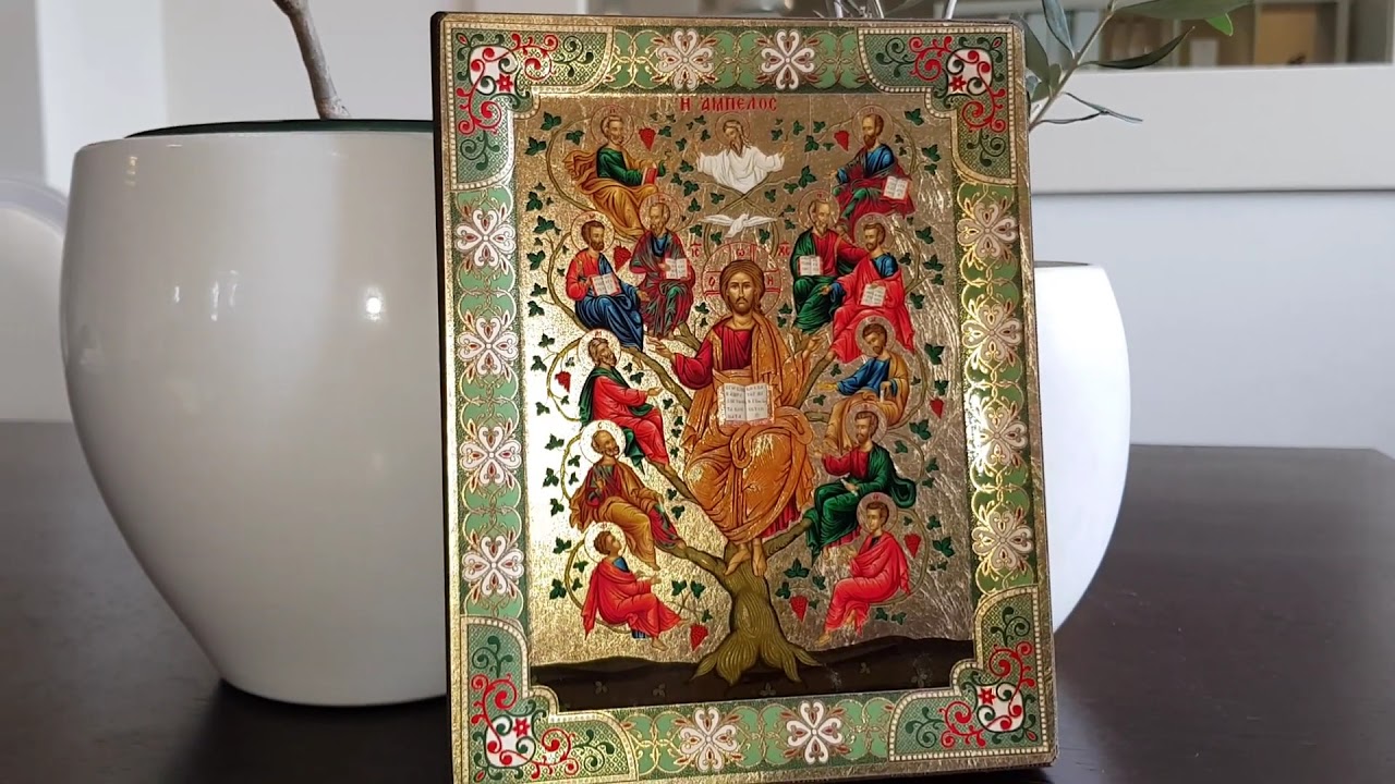 The Vine tree (Russian Style - SF Series) || Christianity Art Store