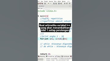 Belajar Sintaks FOR dalam Bahasa C untuk Pemula