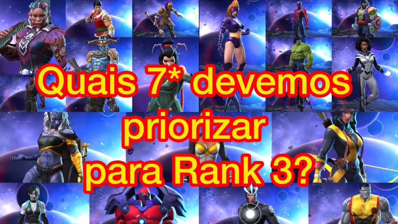 Quais campeões 7* devemos priorizar a evolução?