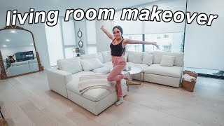 EXTREME LIVING ROOM MAKEOVER