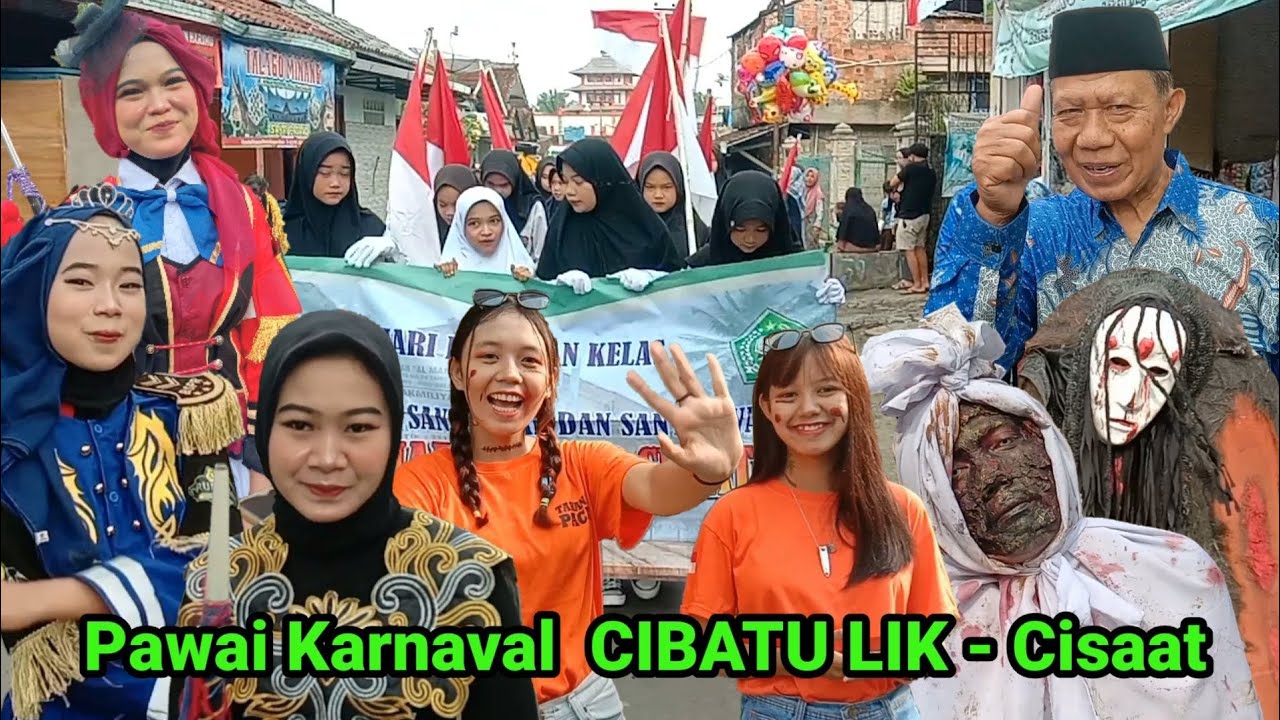 Meriah !! Pawai Drumband Dan Karnaval Cibatu Lik Cisaat || Samenan MDTA Al - Marfuiyyah Cibatu Lik