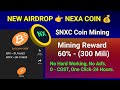 New Airdrop NEXA Coin MINING! BITCOIN-YAY Mining AIRDROP!