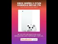 XBOX SERİES X OYUN KONSOLU BEYAZ 1TB
