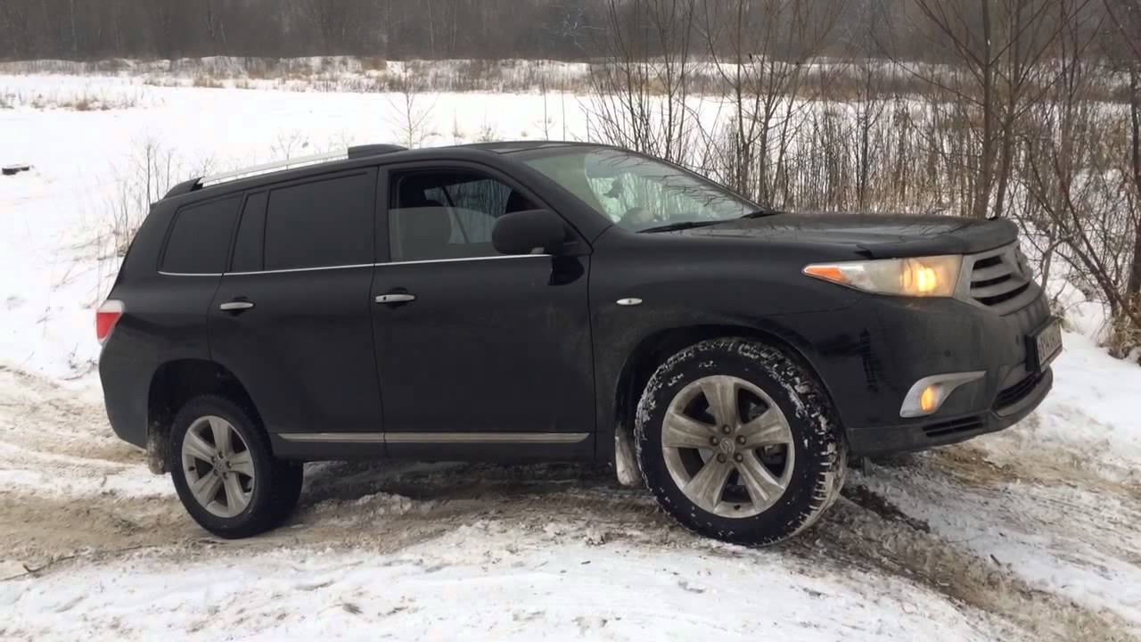 Toyota highlander на дроме