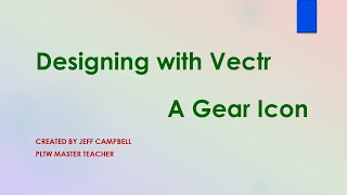 Celebrity Designing with Vectr - A Gear Icon Net Worth