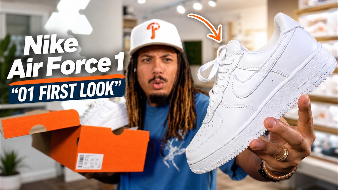 FIRST LOOK ! Nike Finally Fixed the Air Force 1 01' … But There’s One Problem
