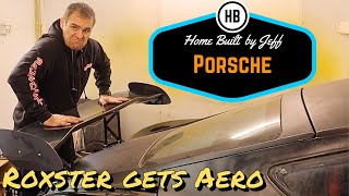 The Roxster gets aero - Porsche 986 Boxster V8 engine swap track car build 33