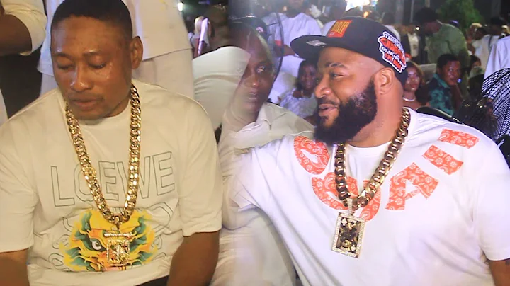 NIGERIAN SILENT BILLIONAIRE ALH.RILIWAN COOLER OLORI ODO AND SAMI LARRY STORM IN K1 WHITE PARTY