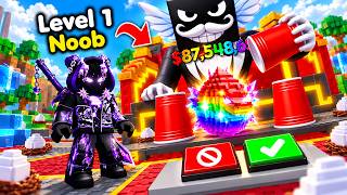 Starting Over as NOOB with OP SECRET in Shuffle an Egg! (Roblox) screenshot 5