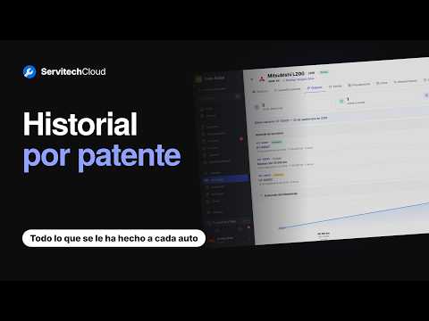 Cómo llevar el historial de cada auto