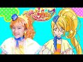 [Hugtto! Precure] Cure Etoile Transformation【なりきり変身!! 】HUGっと！プリキュア キュアエトワール変身シーン再現 コスプレ衣装