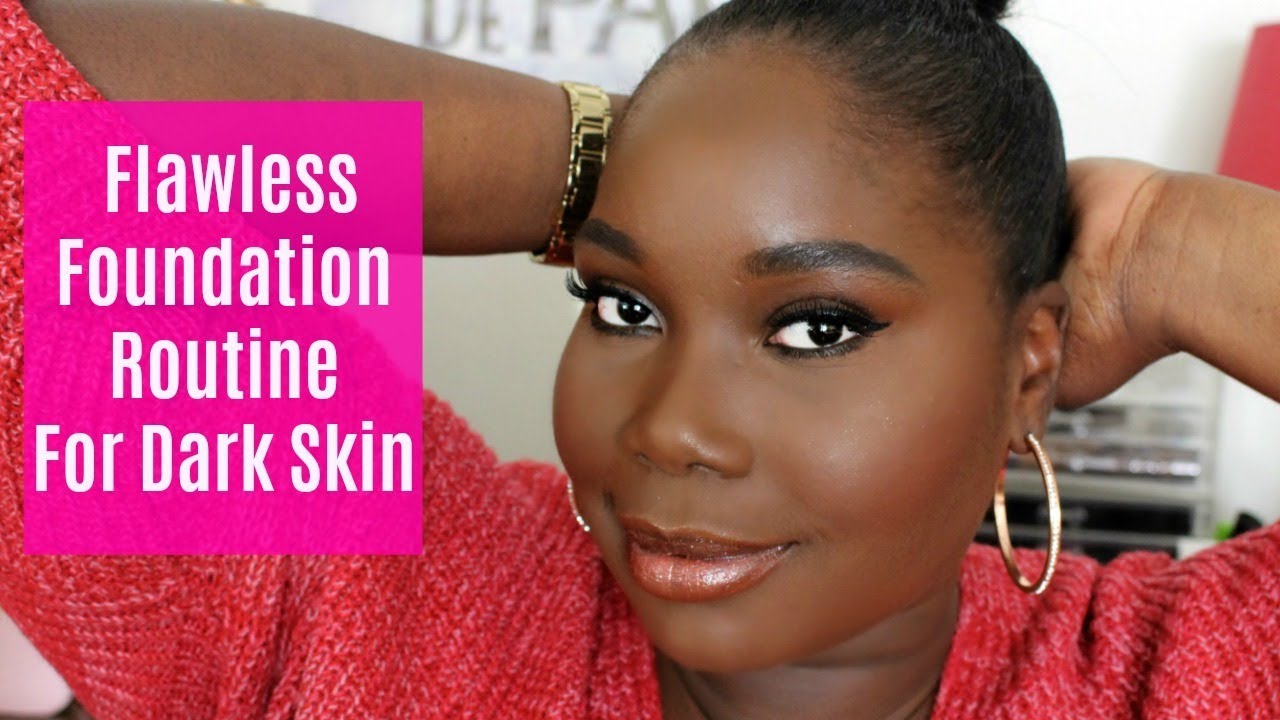 Flawless Foundation Routine/Dark Skin/Featuring Laura Mercier