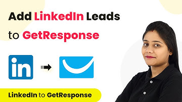 How to Add LinkedIn Leads to GetResponse - LinkedIn GetResponse Integration