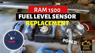 Ram 1500 5.7l Hemi Fuel Gauge Not Working P0463 - Part 2