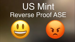 US Mint 2019S Reverse Proof ASE - Happy or Mad?