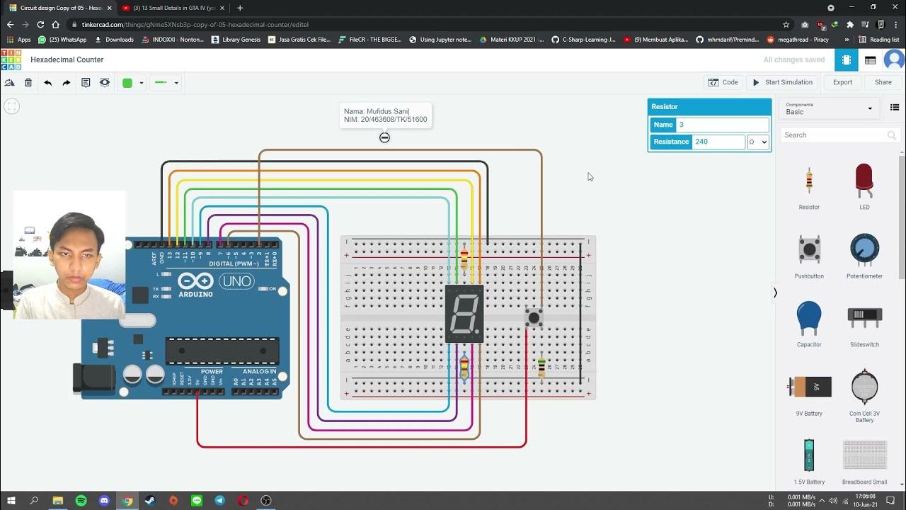 Video Penjelasan Arduino Uno LED Interrupt - YouTube
