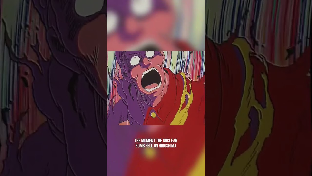 Hiroshima nuclear bomb explosion 