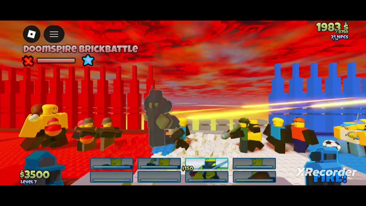 DOOMSDAY'S FIRST VIDEO! [beating doombringer with his peon's alt form]