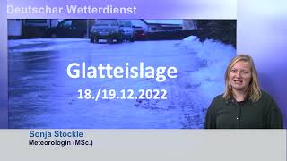 18.12.2022 Unwetterinformation- Deutscher Wetterdienst (DWD)