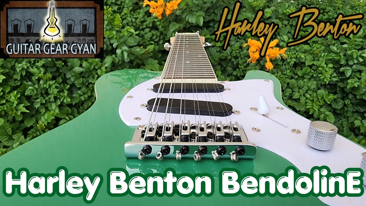 Harley Benton BendolinE In Seafoam Green | Demo Only | No Talking
