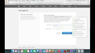 Как правильно сбросить пароль от Apple ID. How to reset Apple ID password