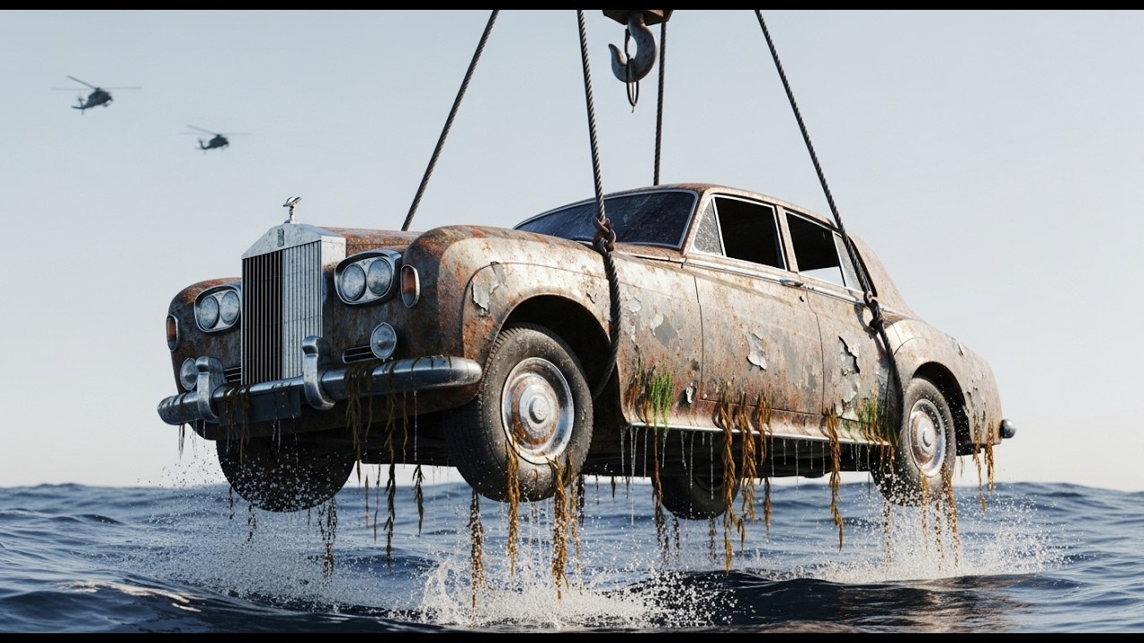 Abandoned Rolls-Royce Recovered from the Ocean — Full Restoration Journey