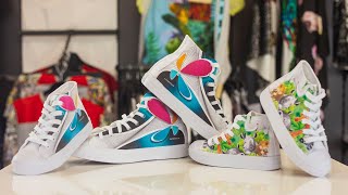 All Over Printing On Canvas Shoes with TexJet® echo