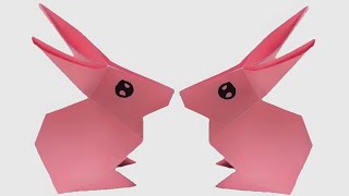 How to origami paper rabbit easy - How to Make Rabbit Step by Step