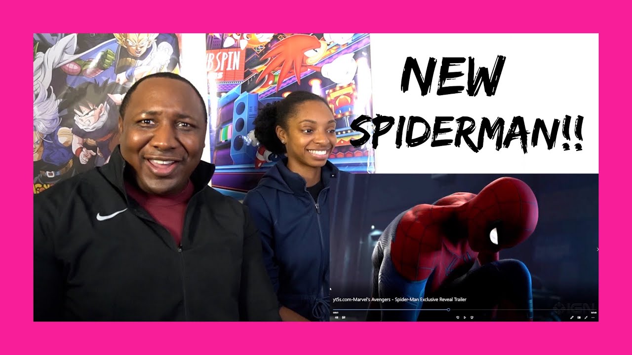 Marvel Avengers Game Spiderman - Marvel DLC Trailer REACTION!
