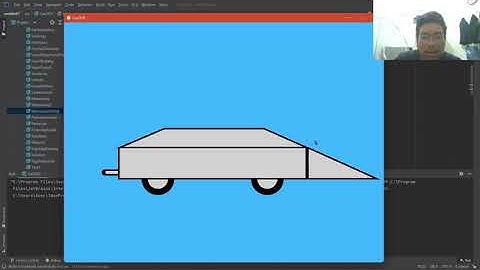 Animasi Mobil bergerak dengan konsep OOP Java