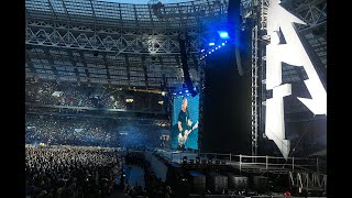 Metallica на концерте в Москве исполнила песню "Группа крови" Виктора Цоя