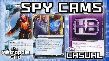 Android: Netrunner // Spy Cams Geist vs. HB: EtF - Casual