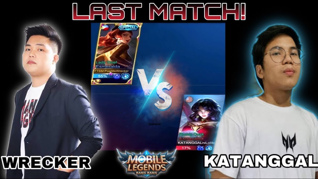 Wrecker vs Katanggal (TVWampipti) 1v1 Esmeralda | Mobile Legends PH