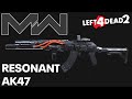 CoD S Resonant AK 47 In Left 4 Dead 2 Mod In Action 