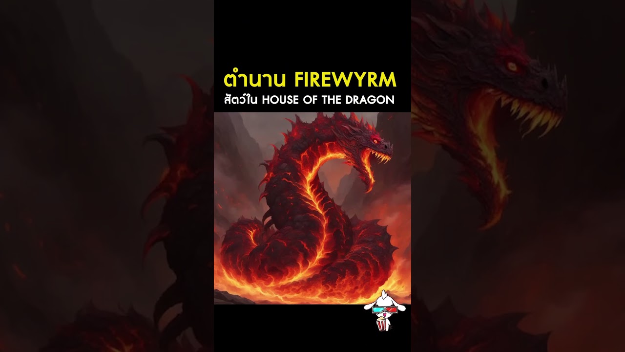 ตำนาน Firewyrm สัตว์ใน House of the dragon